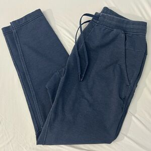 Lululemon Men's Heather Navy Blue City Sweat Joggers Large